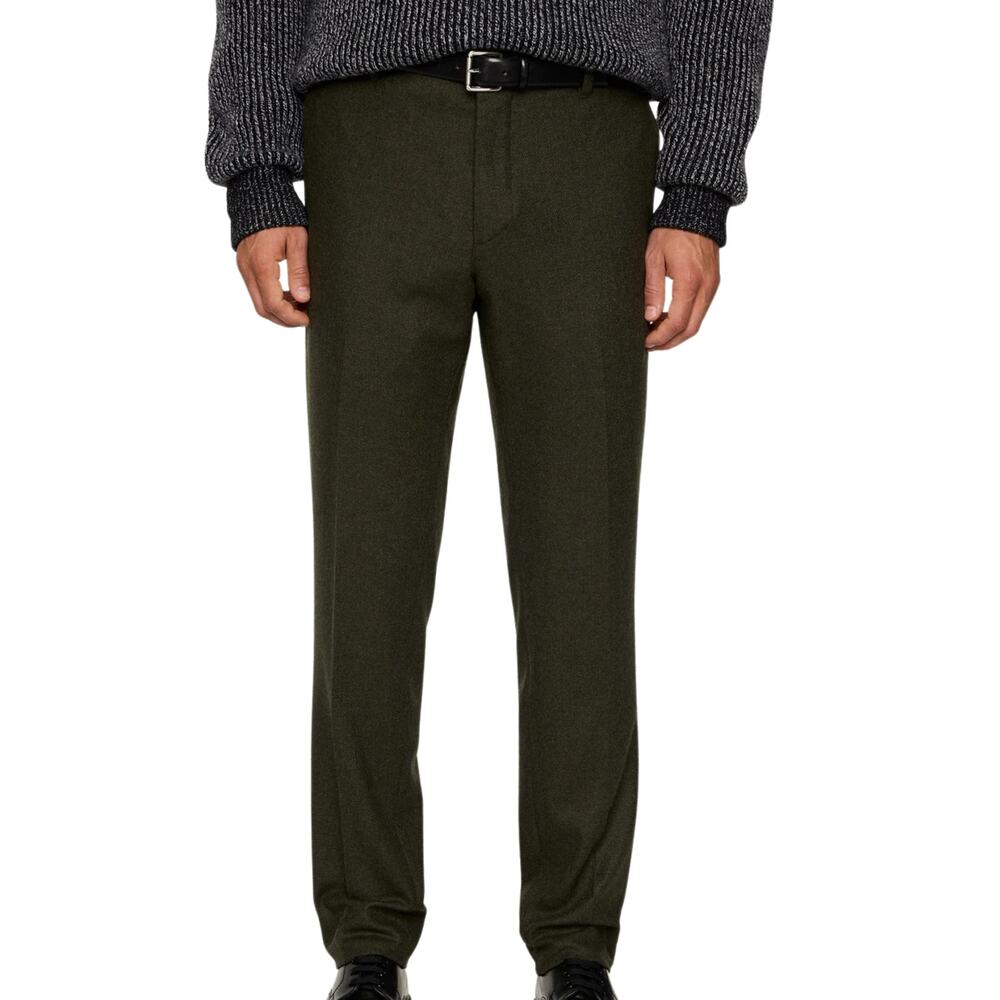 J.Lindeberg Soren Cash Flannel Pants Mens IT50 US34 Forest Green Trousers NWT